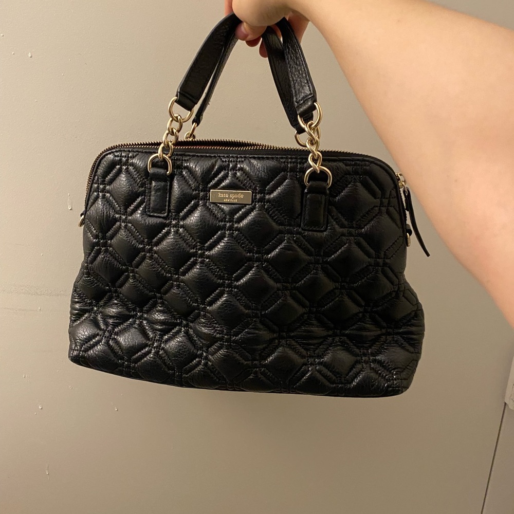 Kate spade Handbag Black Leather Tote